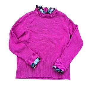 Size Medium Hot Pink Crown and Ivy sweater